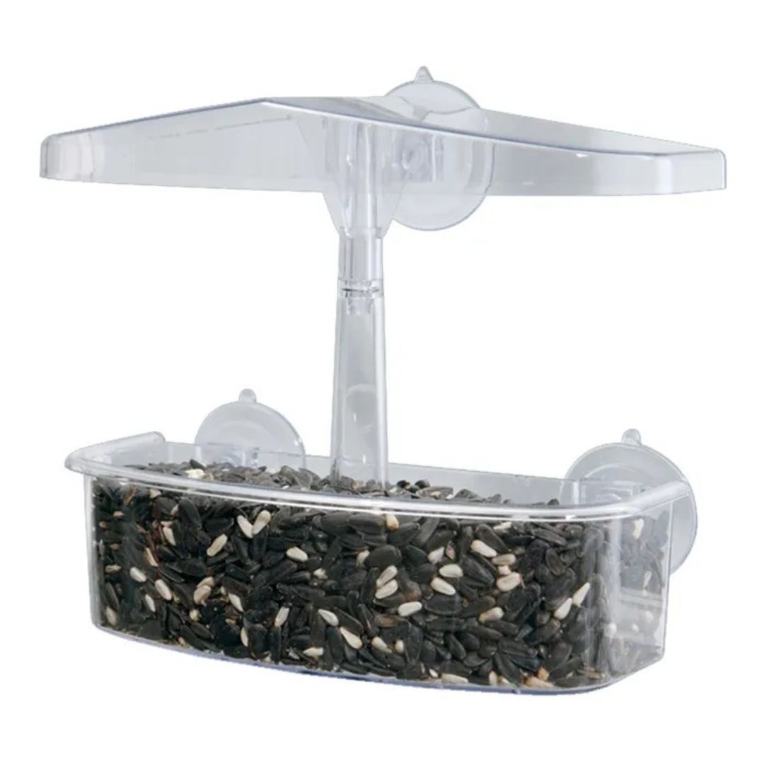 Observer Window Bird Feeder – Droll Yankees – 2 Cups